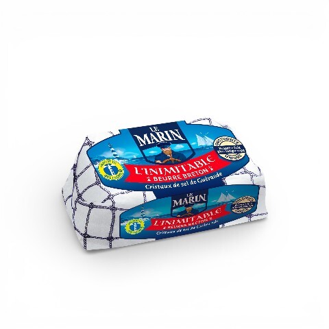 Le Marin Britanny Butter "L'Inimitable" with Guérande Sea Salt Crystals