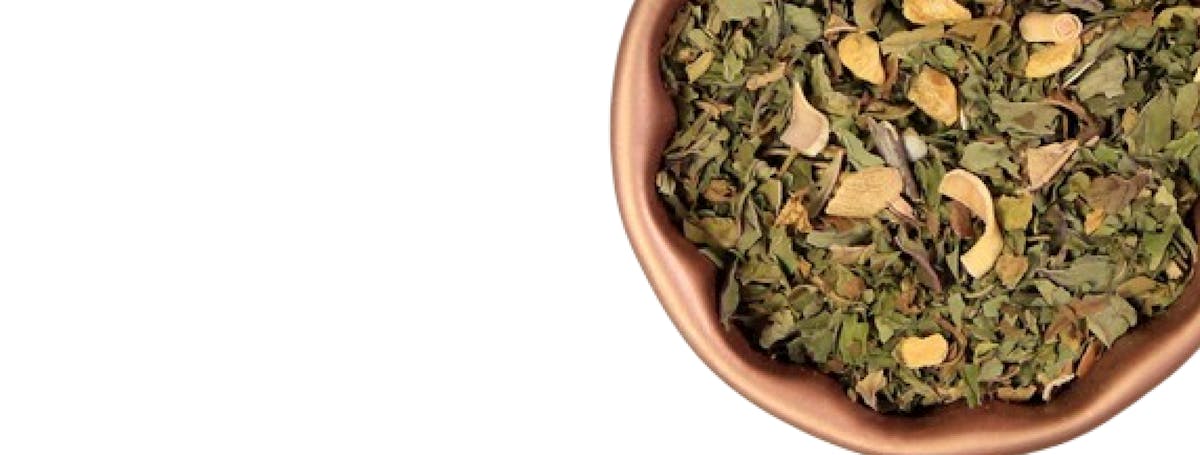 Lemon ginger mint tea hero