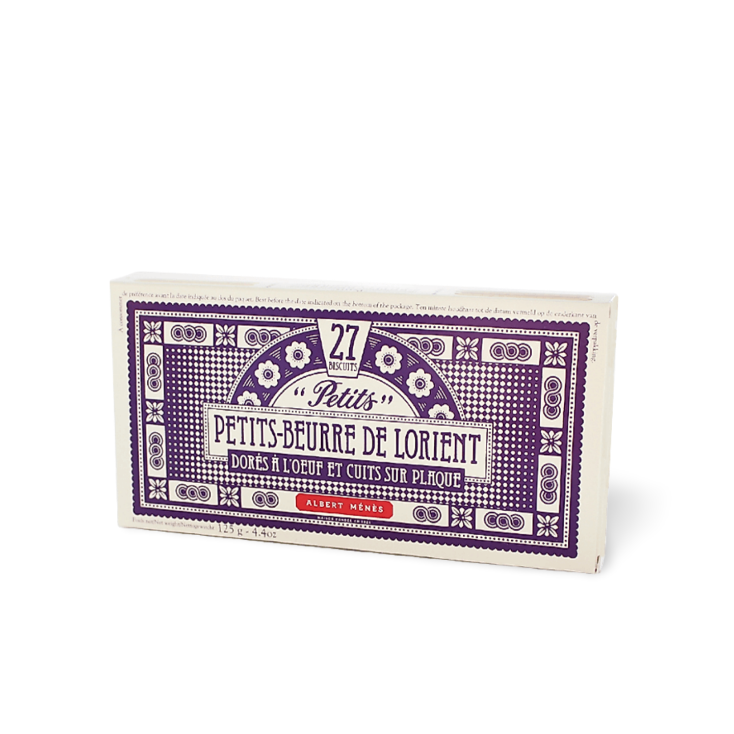 Albert Ménès Genuine French "Petit-Beurre" Biscuits from Lorient with Sea Salt from Guérande