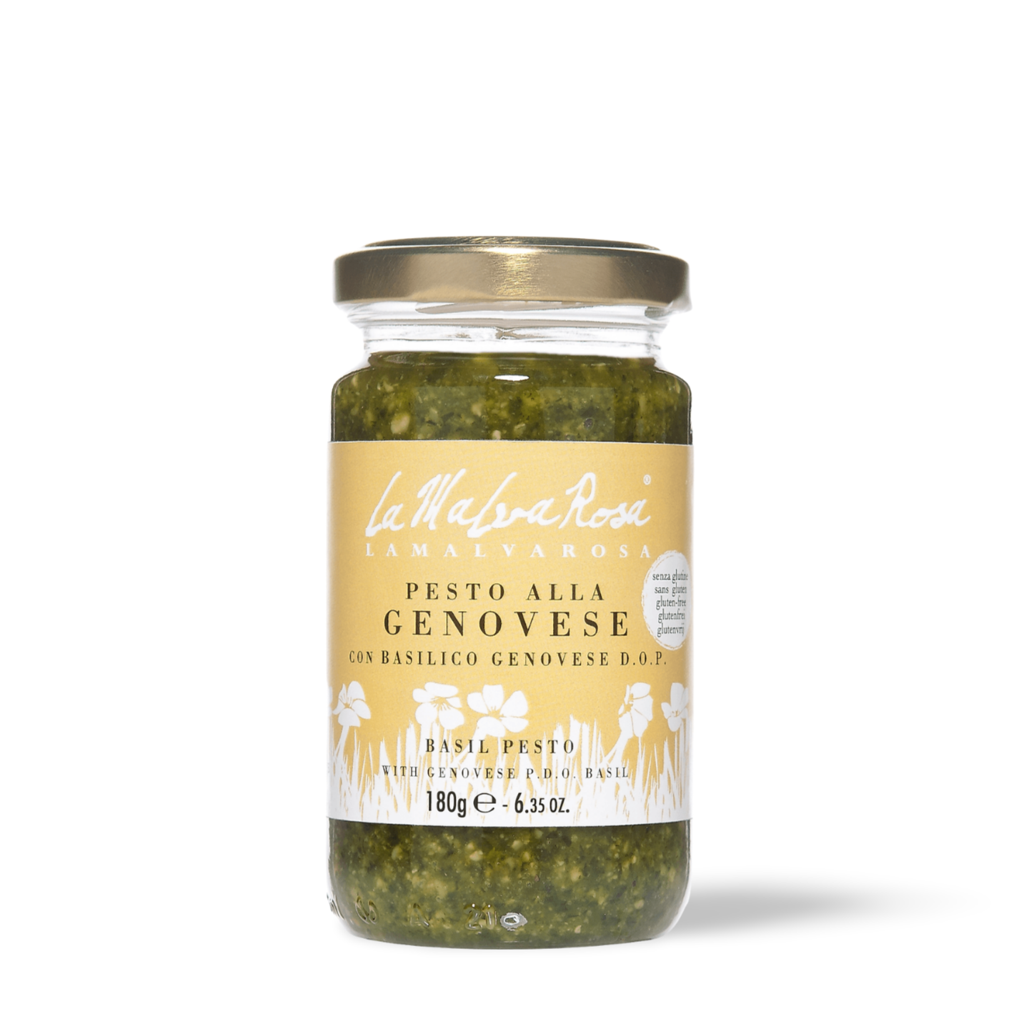 La Malva Rosa Pesto Genovese Basilico DOP