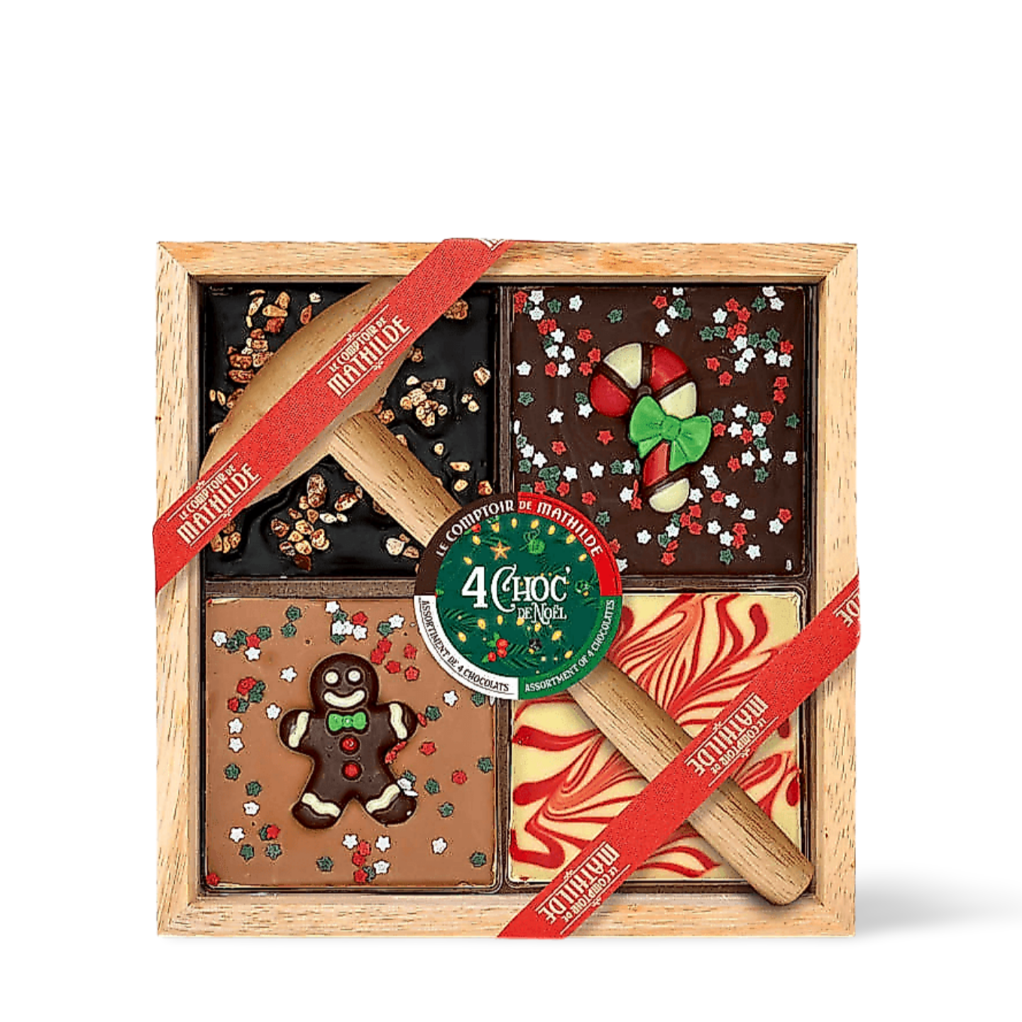 Comptoir de Mathilde - 4 in 1 Christmas Breakable Chocolate