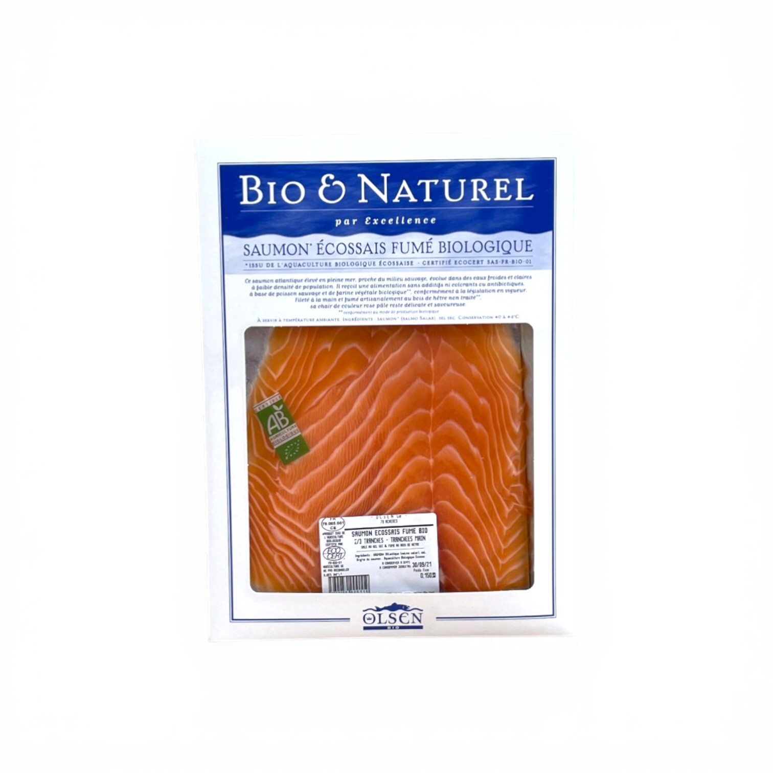 Olsen Organic Scottish Smoked Salmon