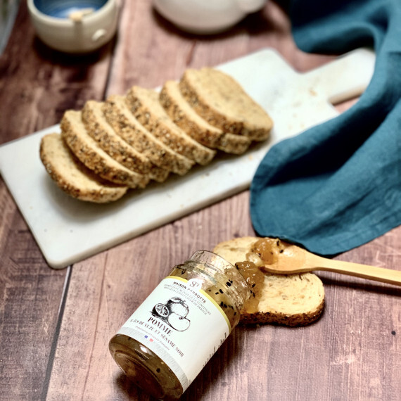 Thumbnail 2 - Maison Perrotte Apple Jam with Yuzu and Black Sesame