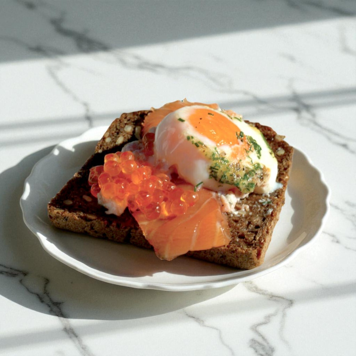Thumbnail 2 - Breakfast Smoked Salmon & Roe Toast Kit