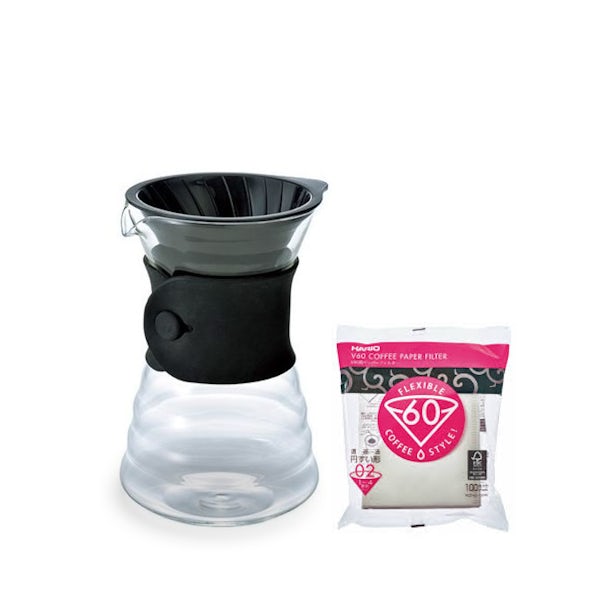 Hario V60 Drip Decanter 700ML 🦆The Bow Tie Duck Manila