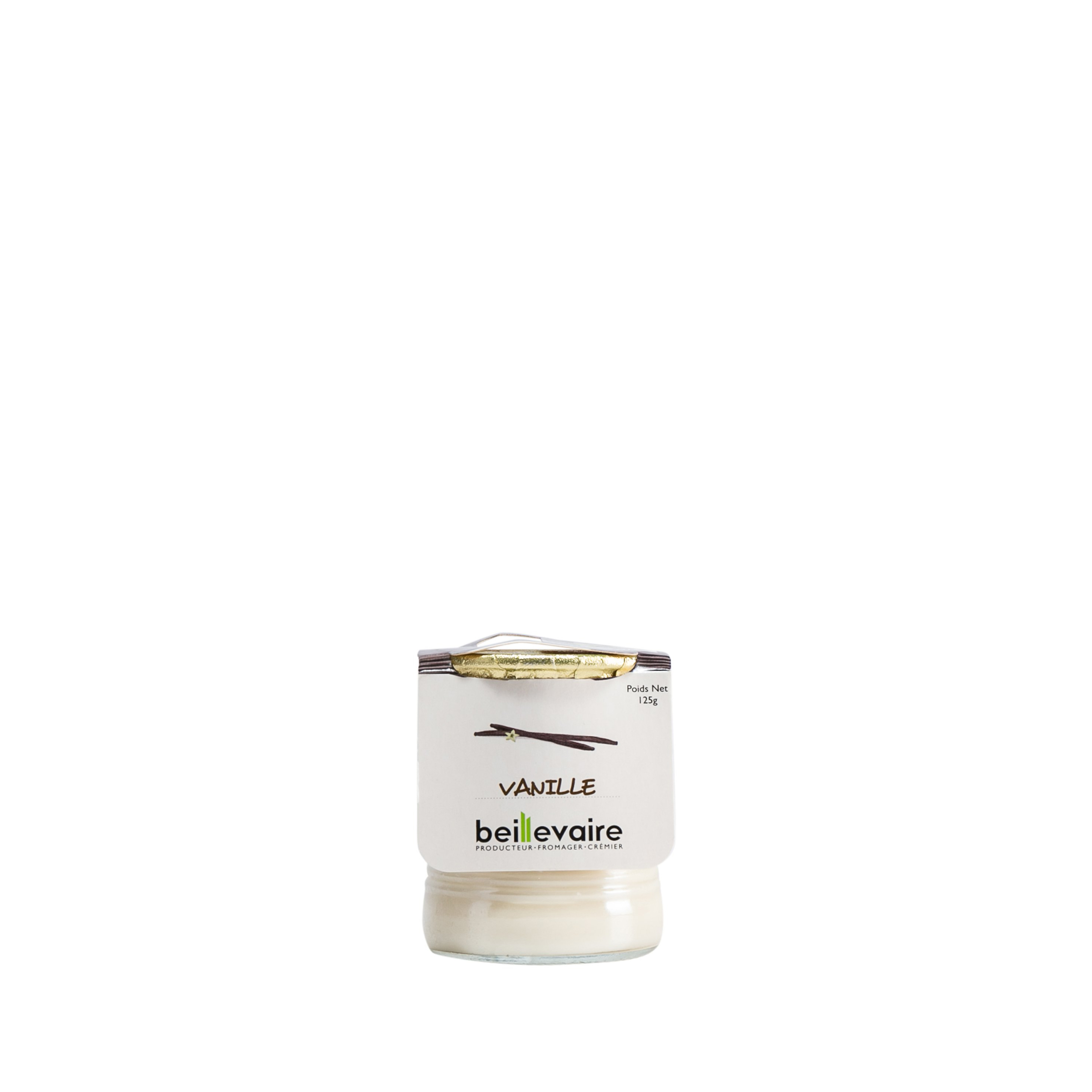 Vanilla Yogurt in Glass Pot by Fromagerie Beillevaire