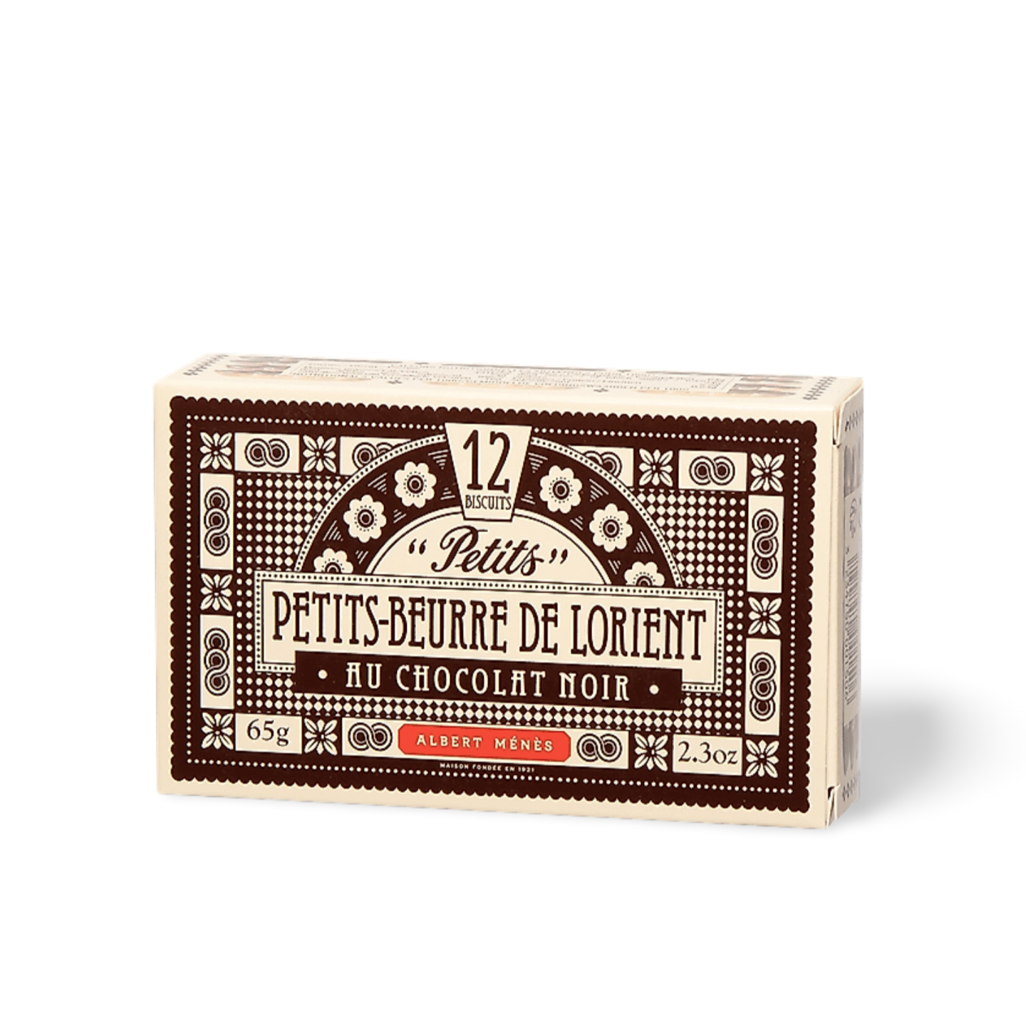 Albert Ménès Genuine French "Petit-Beurre" Biscuits with Dark Chocolate