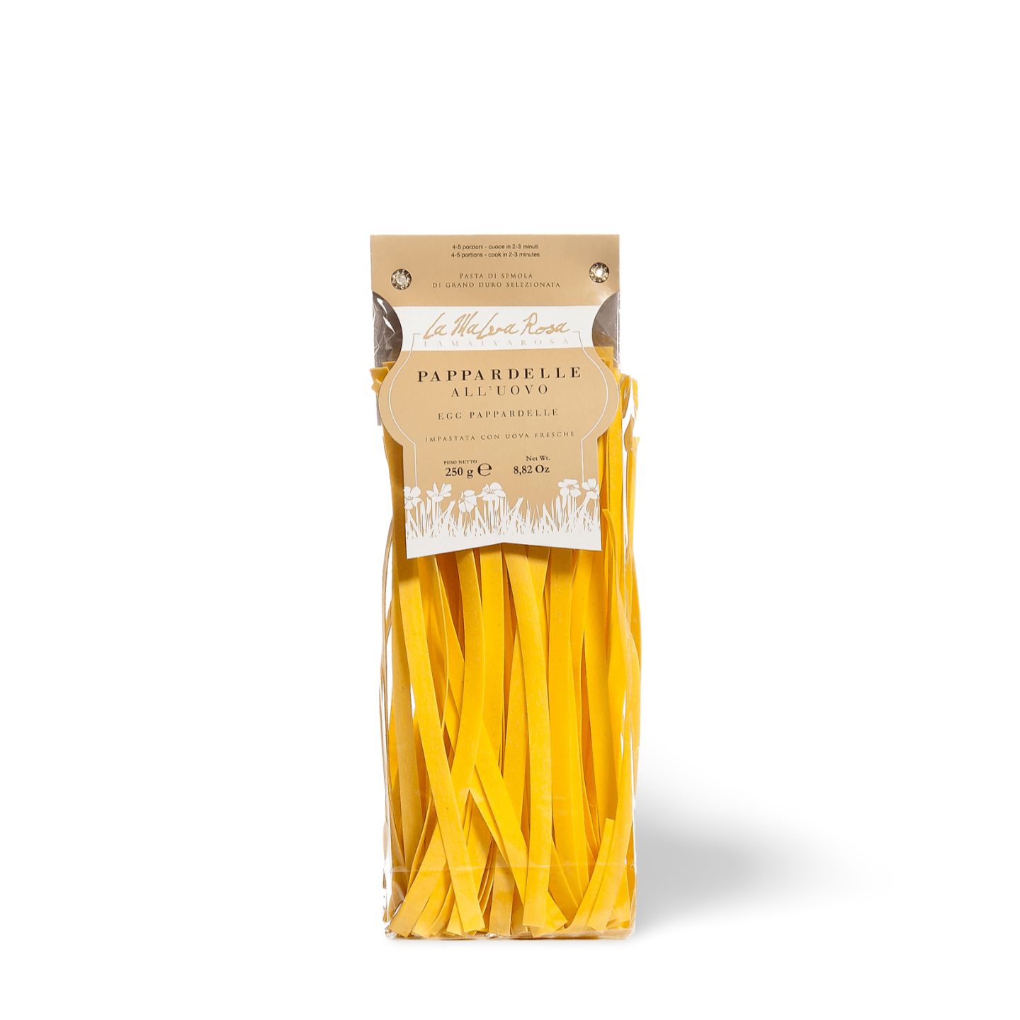 La Malva Rosa Pappardelle All'uovo Pasta