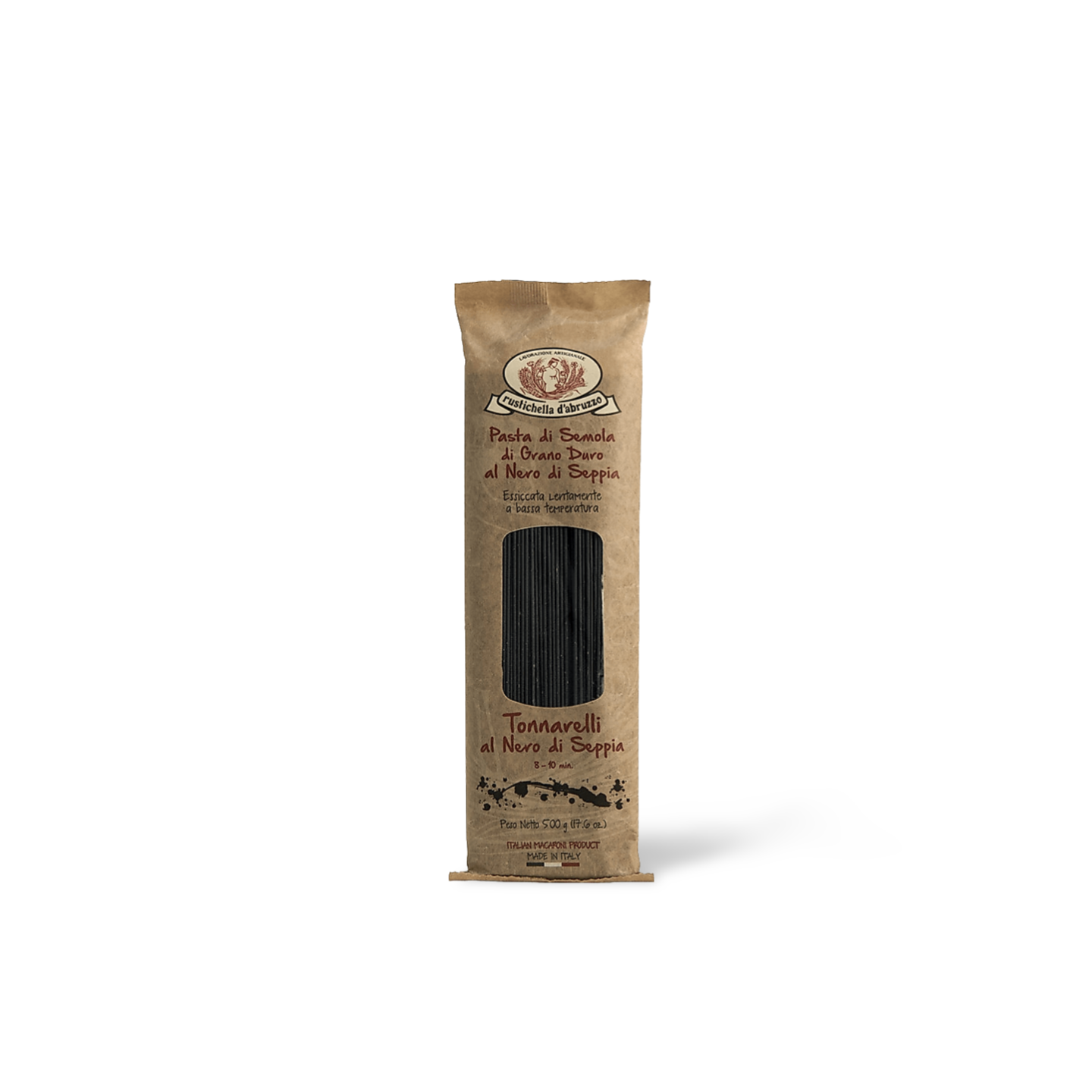 Rustichella D'Abruzzo Tonnarelli Al Nero Di Seppia