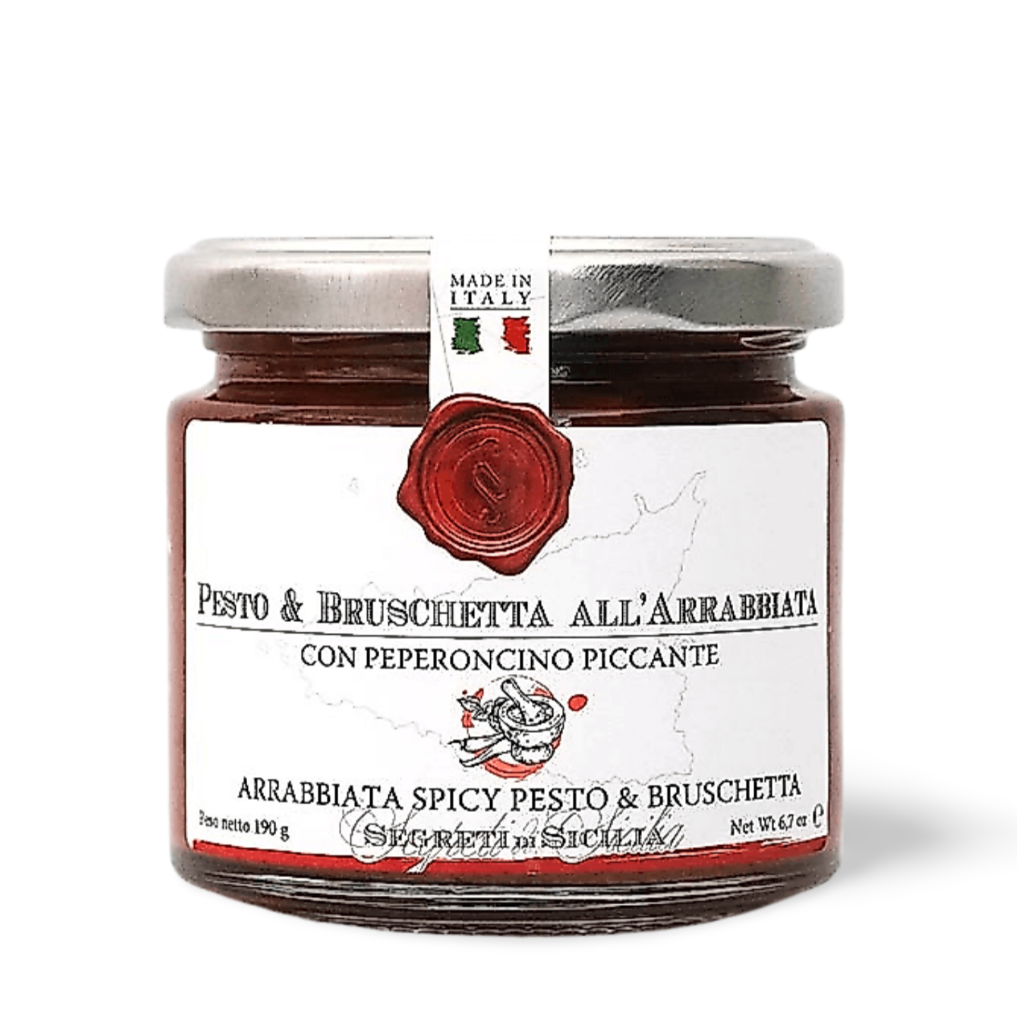 Frantoi Cutrera Arrabbiata Spicy Pesto & Bruschetta